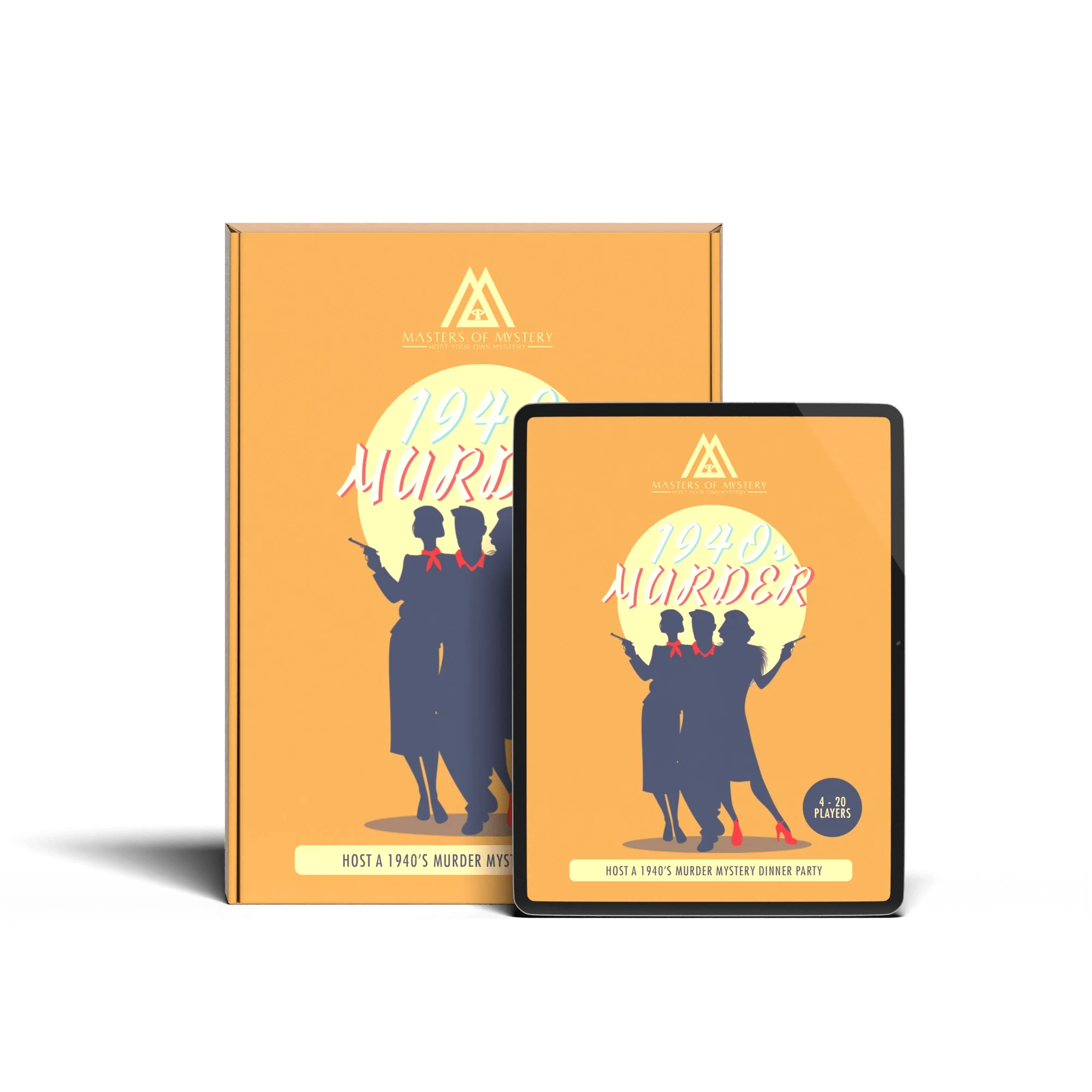 1940s Murder Mystery Host Your Own Game Kit