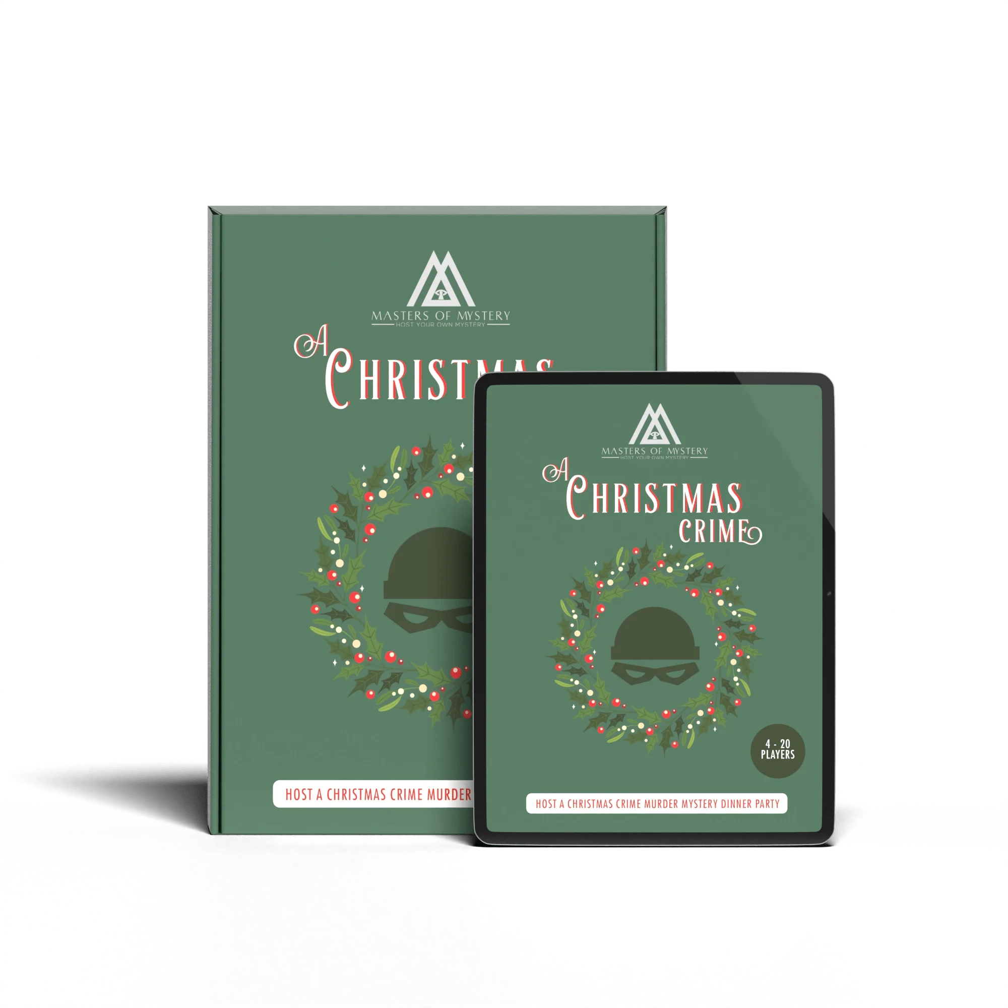A Christmas Crime Murder Mystery Game Kit