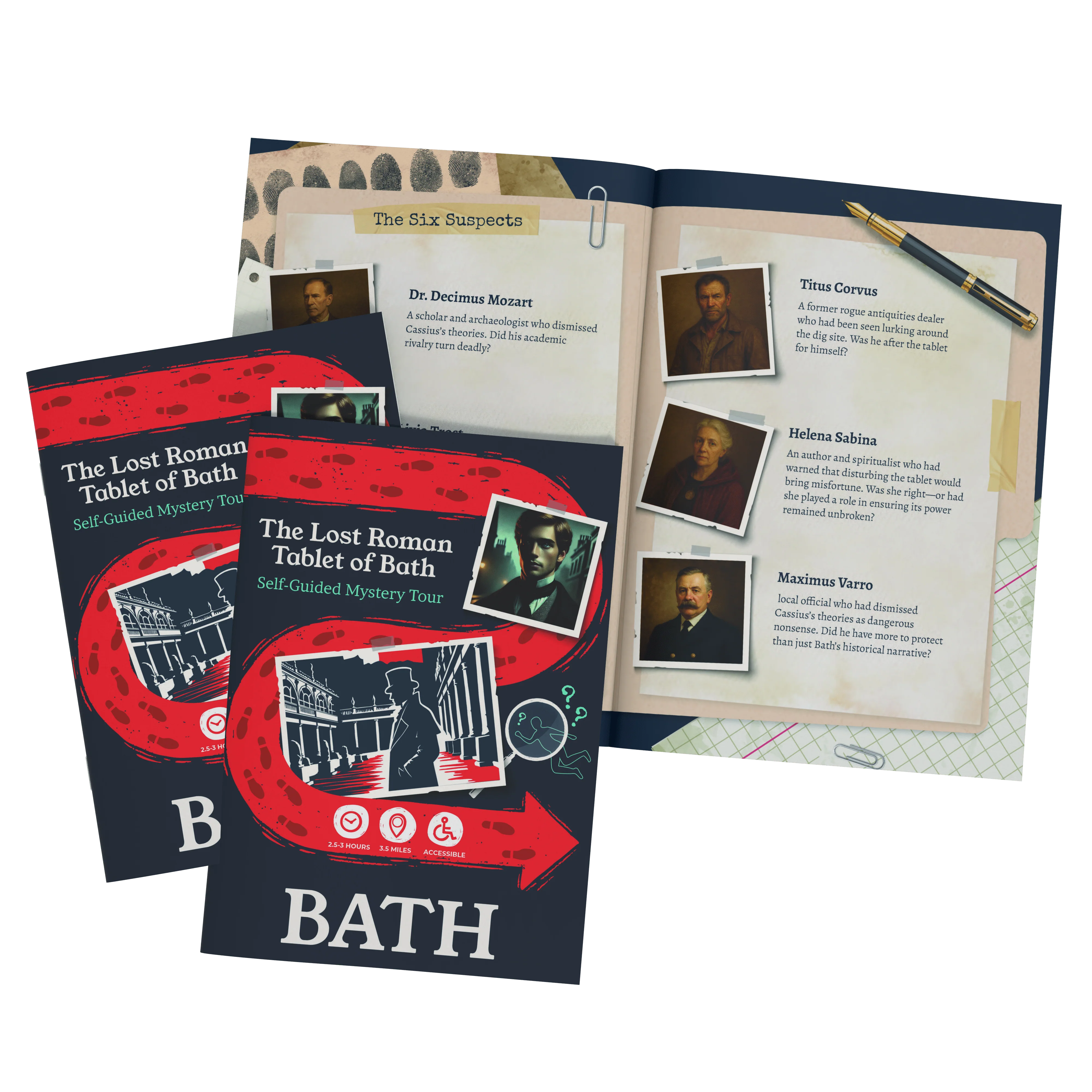 Outdoor Escape Room Bath - Self-Guided Murder Mystery Tour – The Lost Roman Tablet of Bath - Image 4