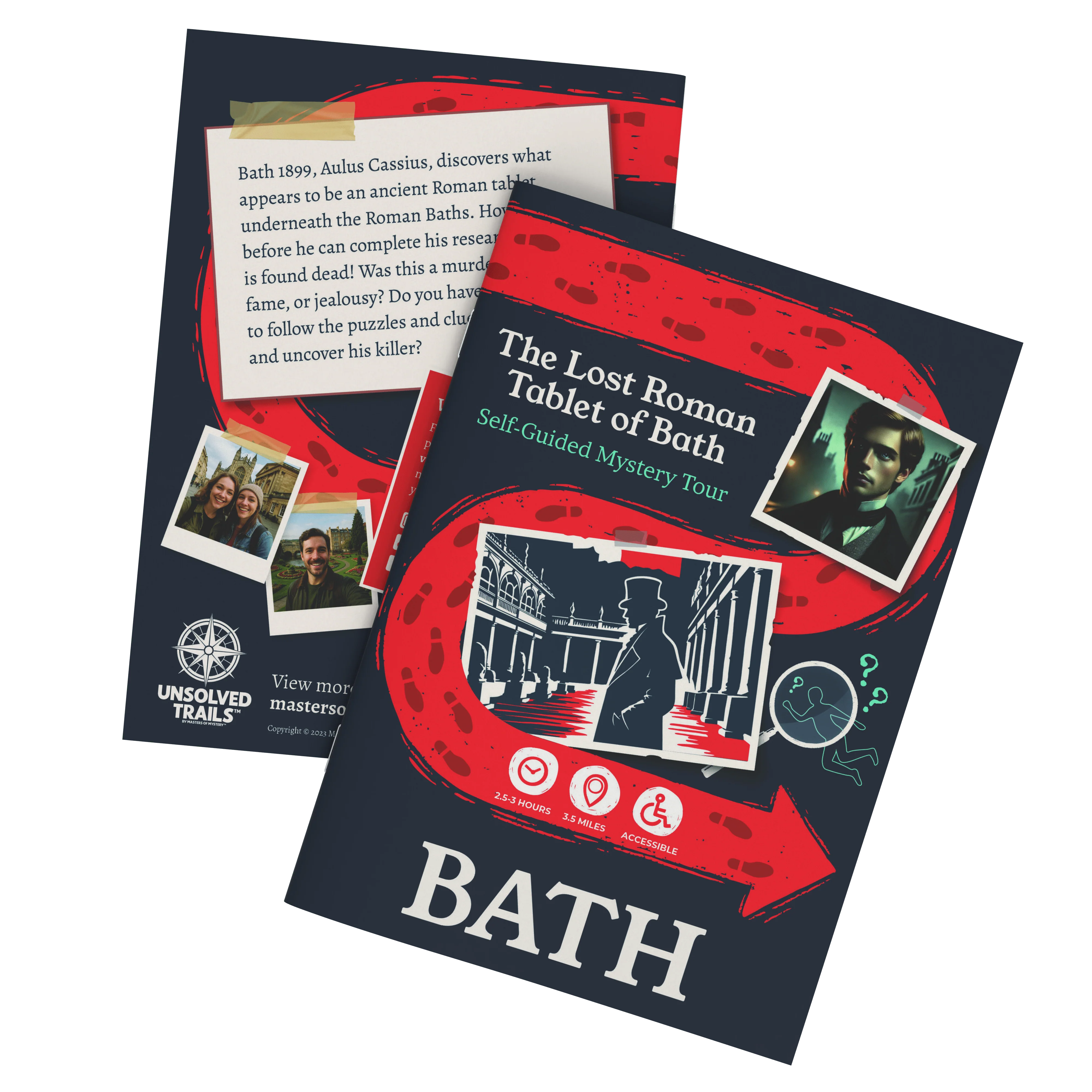 Outdoor Escape Room Bath - Self-Guided Murder Mystery Tour – The Lost Roman Tablet of Bath - Image 5