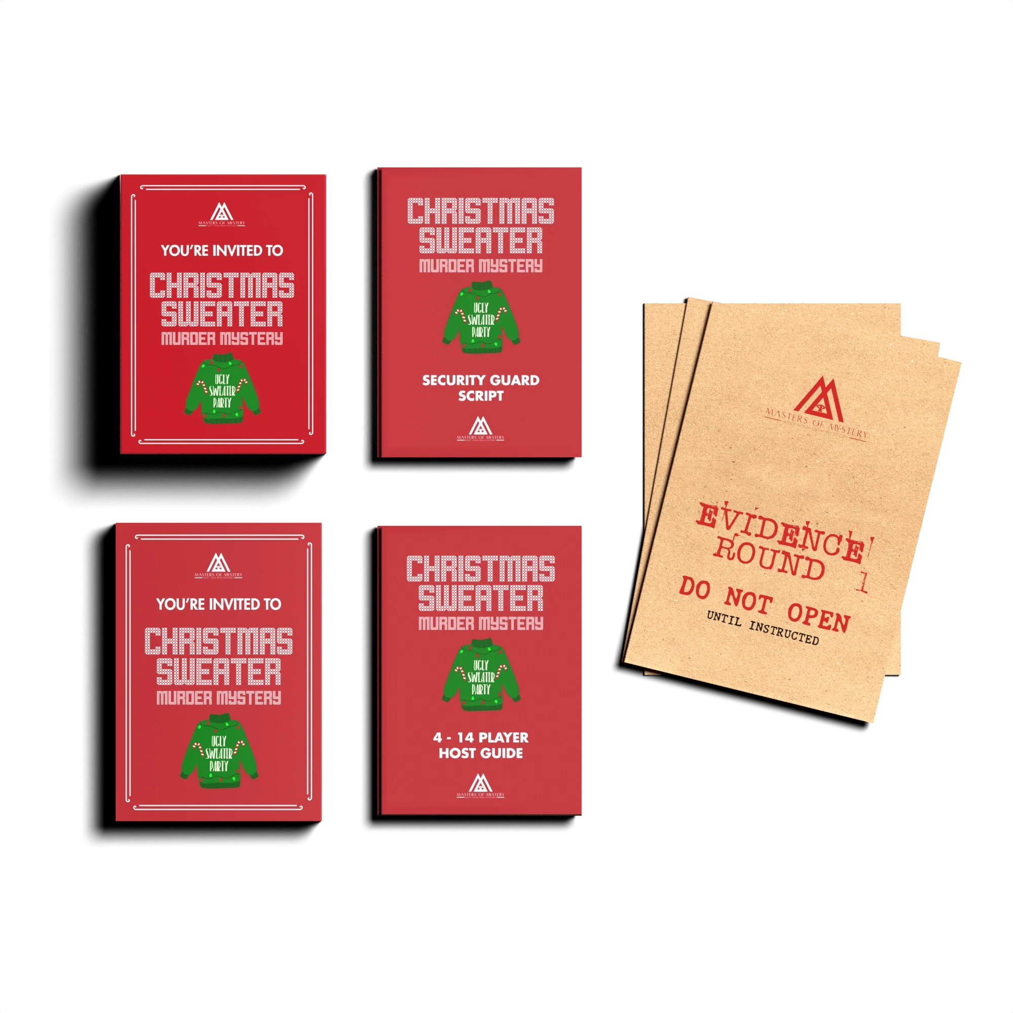 Office Christmas Sweater Party Murder Mystery Game Kit - Image 3