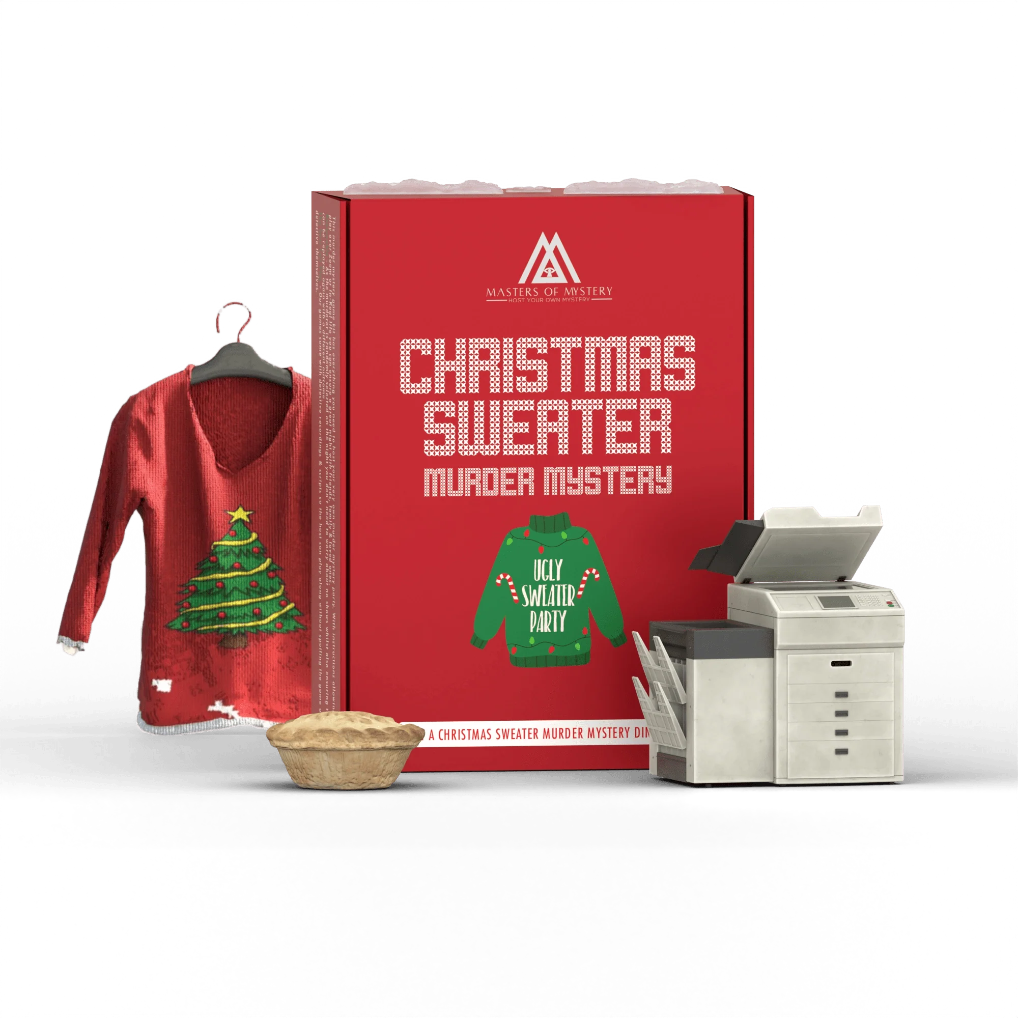 Office Christmas Sweater Party Murder Mystery Game Kit - Image 4