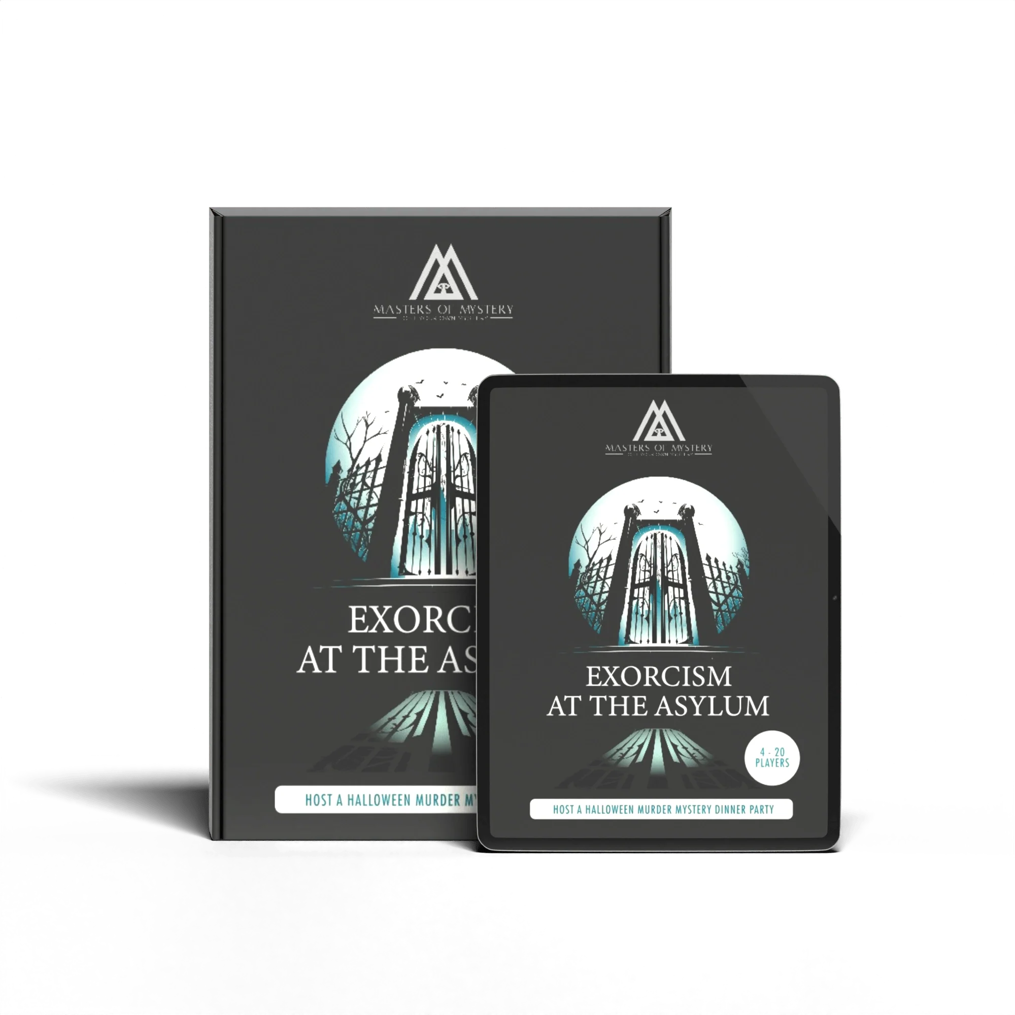 Exorcism & Asylum Halloween Murder Mystery Game Kit