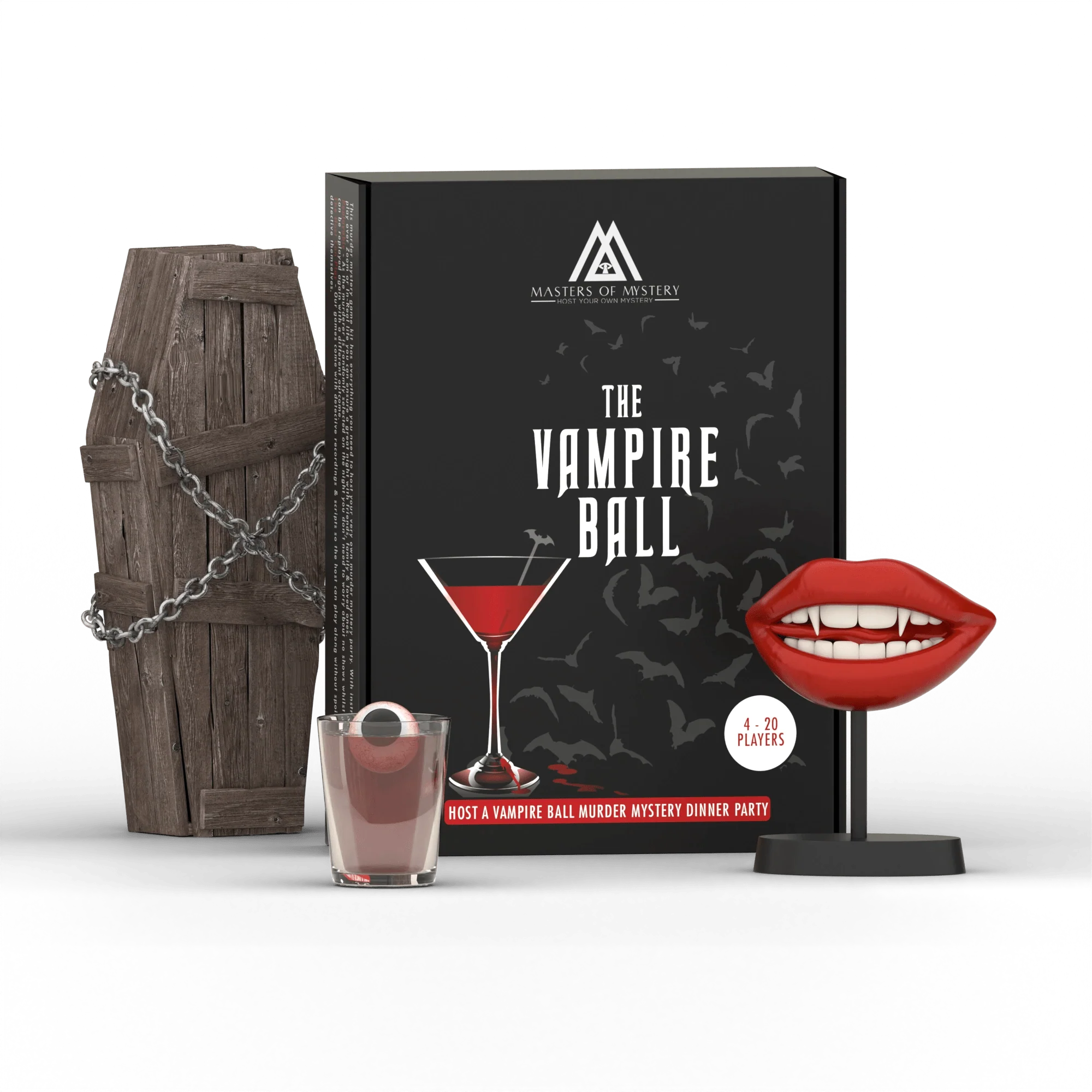 Halloween Murder Mystery Game Kit - Vampire Ball - Image 3