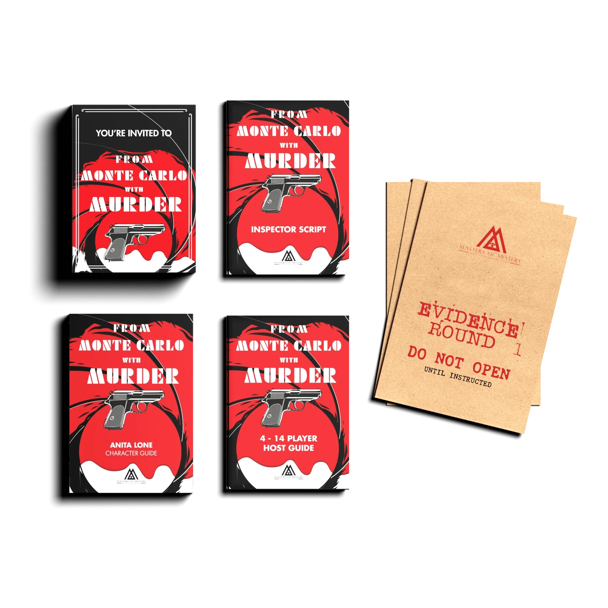 James Bond Spy Murder Mystery Host Your Own Game Kit - Image 3