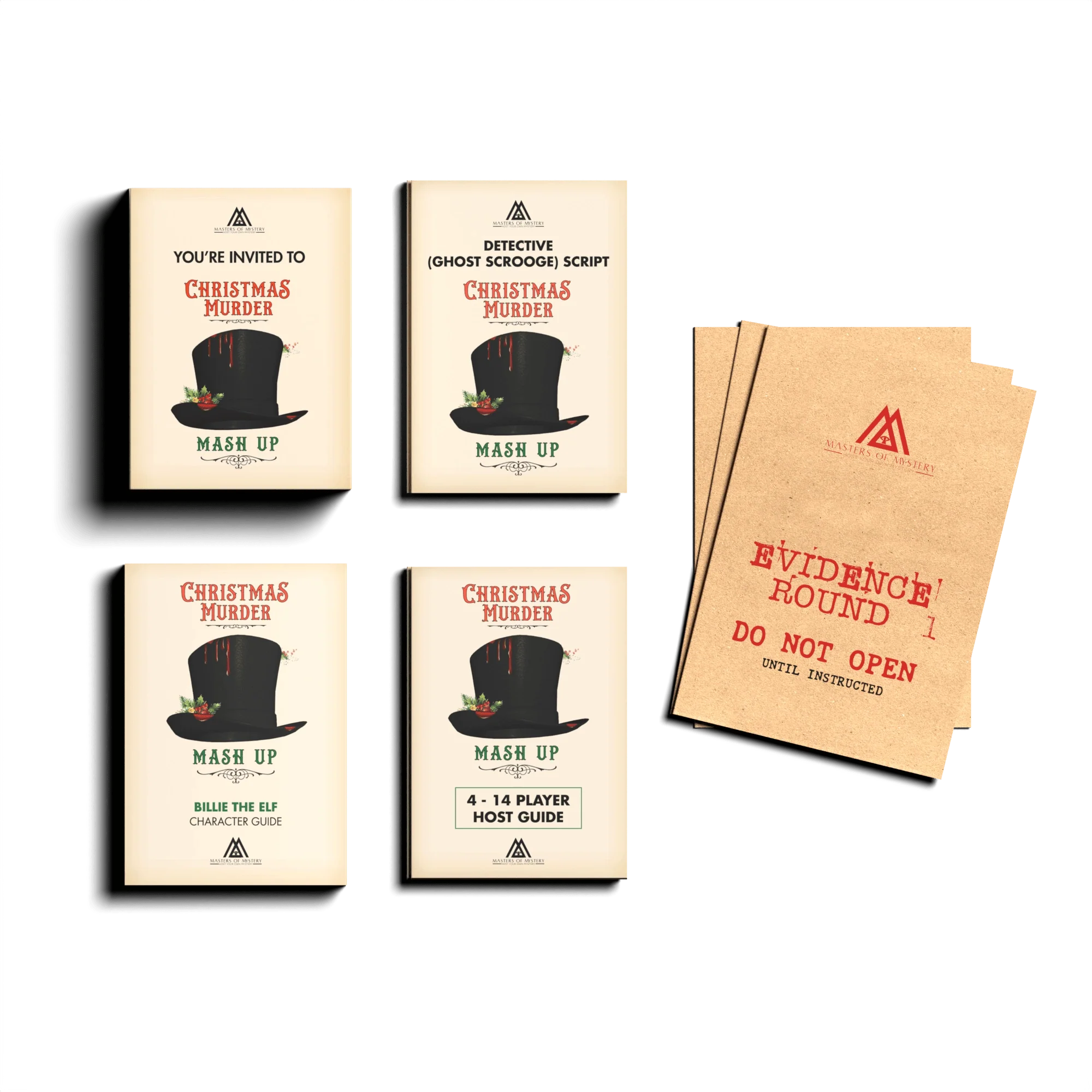 Replay-able Christmas Murder Mystery Dinner Party Game – Victorian Christmas Family Party Game Night - Office Christmas Party Games Idea – Scrooge Fancy Dress Dinner Party Game English 4-20 Players V2 - Image 2