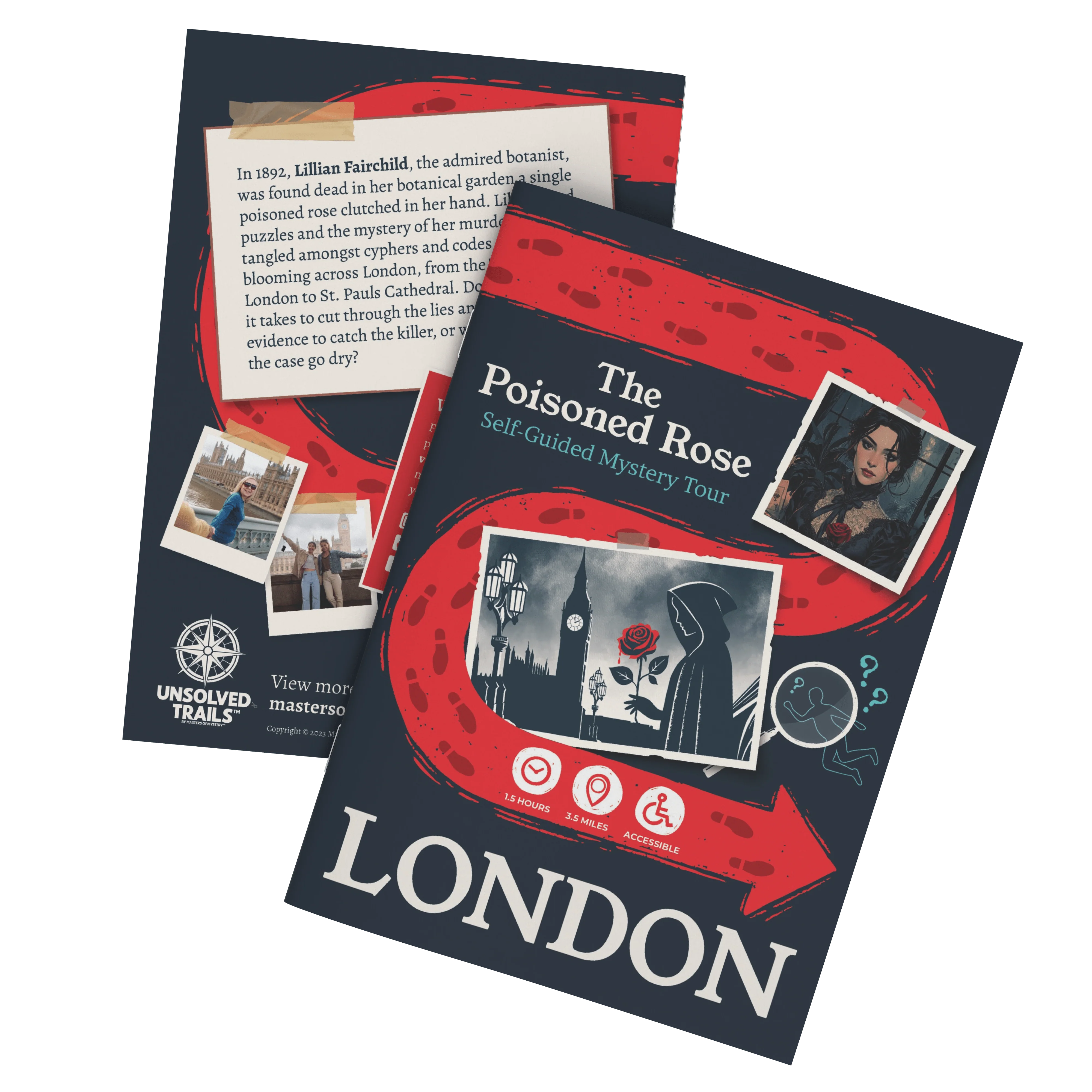 Outdoor Escape Room London - Self-Guided Murder Mystery Tour – The Poisoned Rose - Image 6