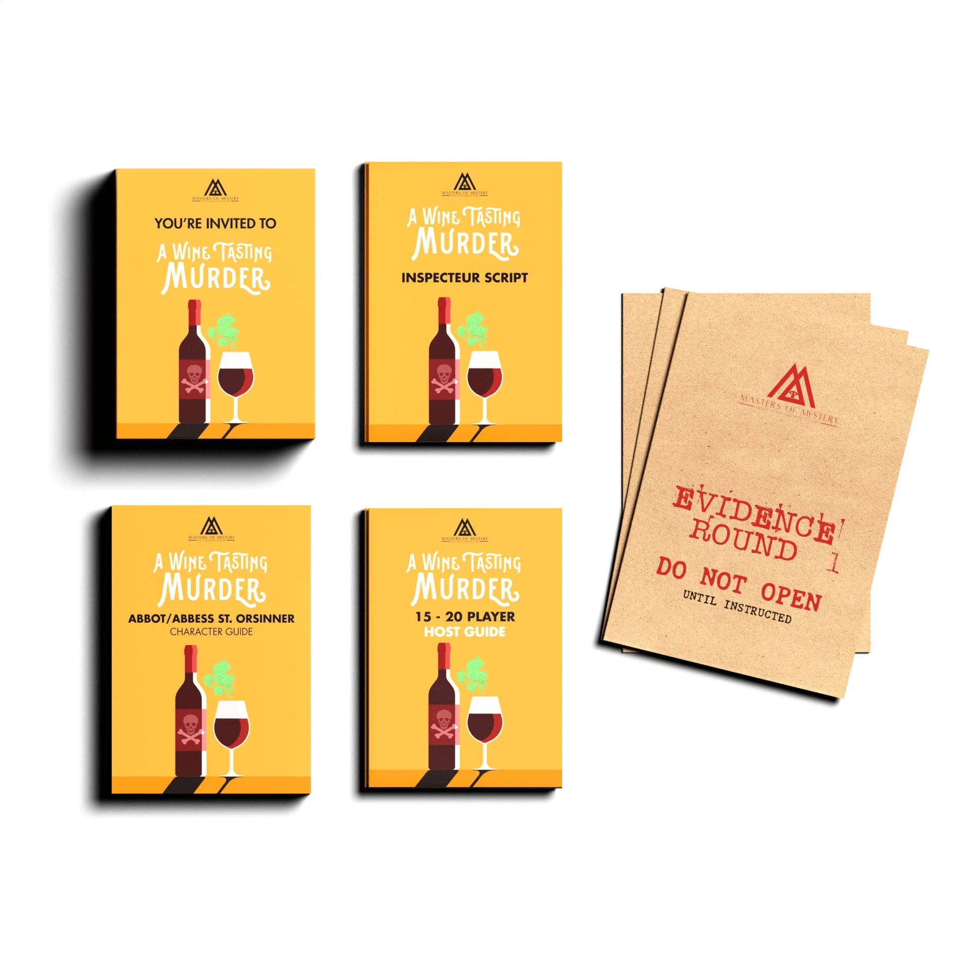 A Wine Tasting Themed Murder Mystery Game Kit - Image 4